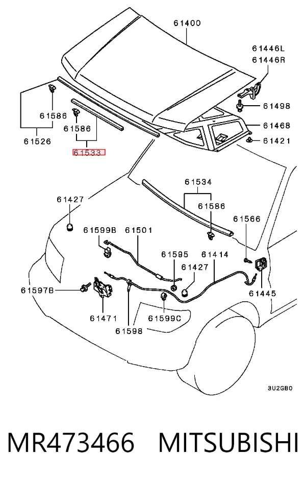  MR473466 Mitsubishi