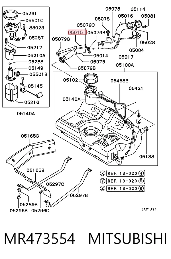  MR473554 Mitsubishi
