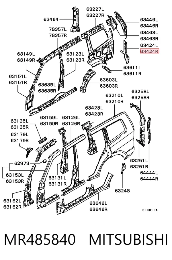  MR485840 Mitsubishi