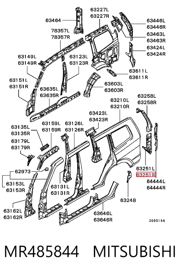  MR485844 Mitsubishi