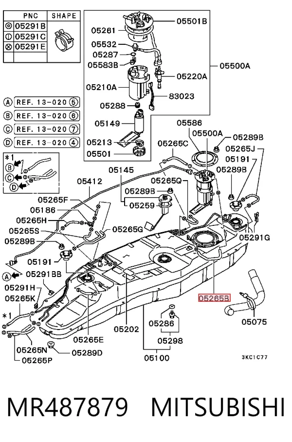  MR487879 Mitsubishi