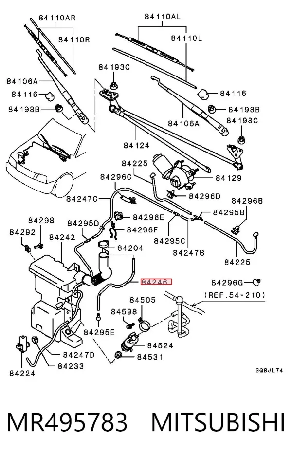  MR495783 Mitsubishi