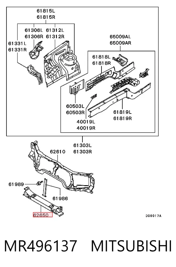  MR496137 Mitsubishi