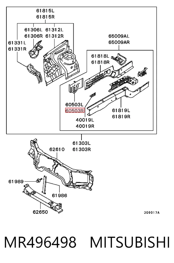  MR496498 Mitsubishi
