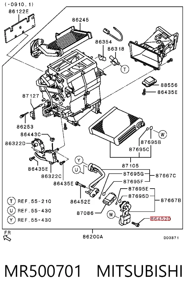  MR500701 Mitsubishi