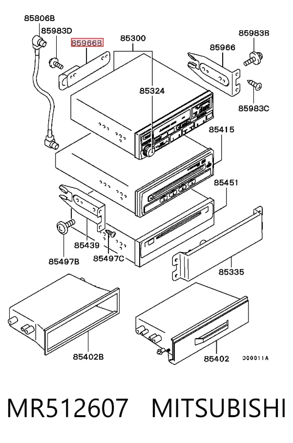  MR512607 Mitsubishi