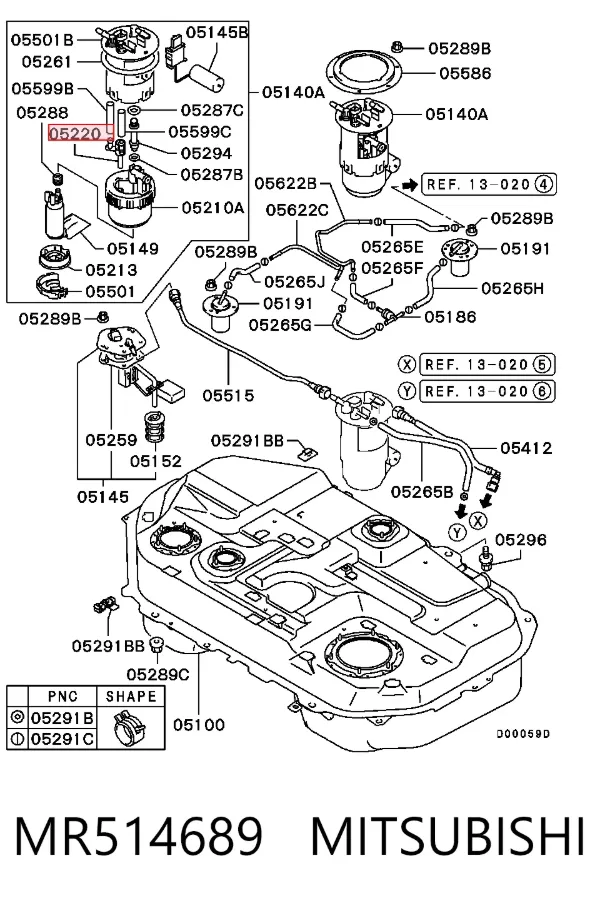  MR514689 Mitsubishi