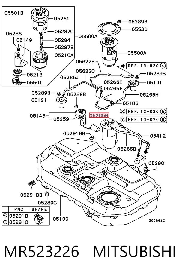  MR523226 Mitsubishi
