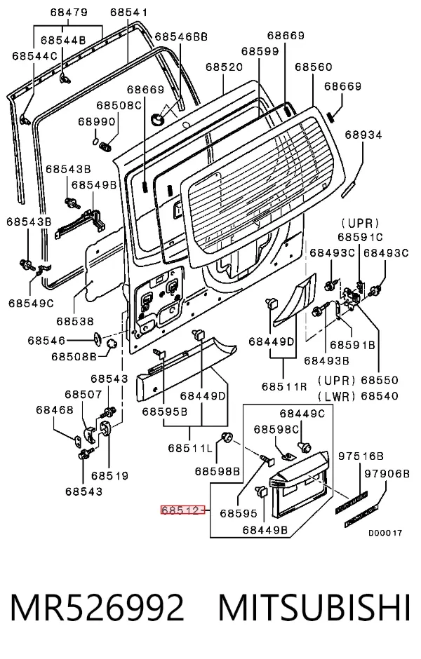  MR526992 Mitsubishi