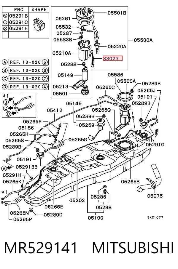  MR529141 Mitsubishi