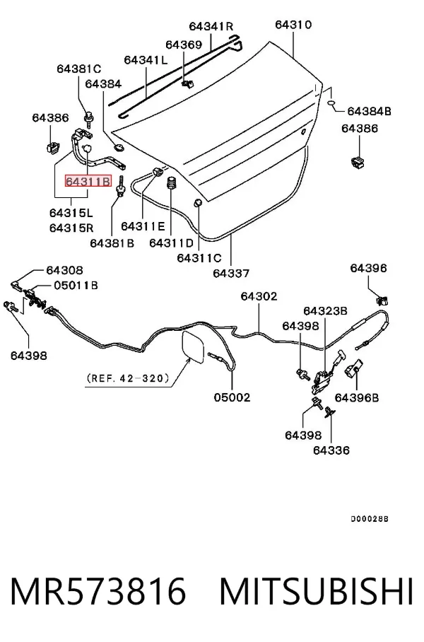  MR573816 Mitsubishi