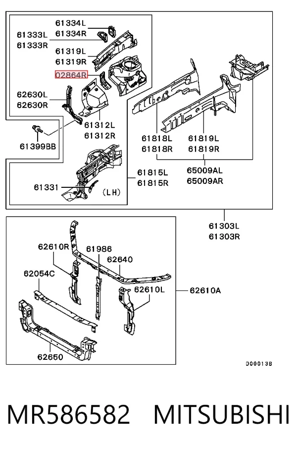  MR586582 Mitsubishi