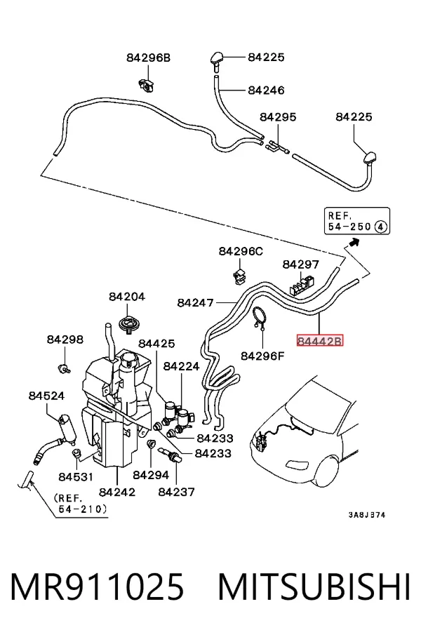  MR911025 Mitsubishi