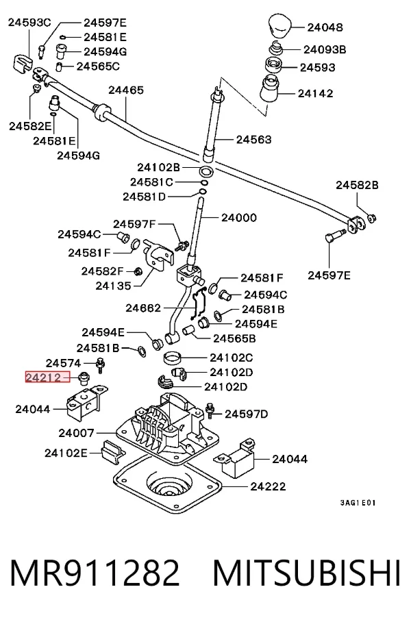  MR911282 Mitsubishi