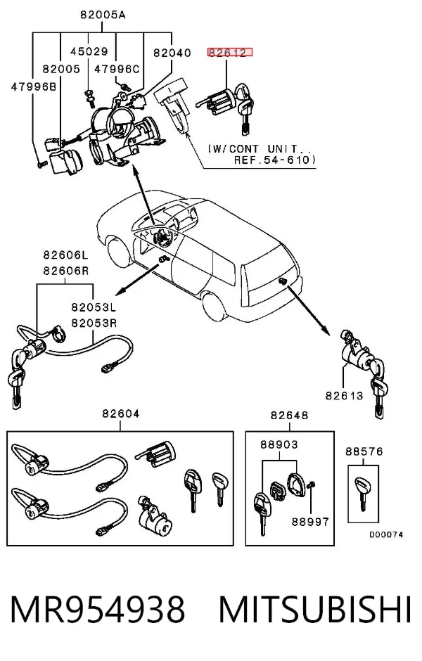  MR954938 Mitsubishi