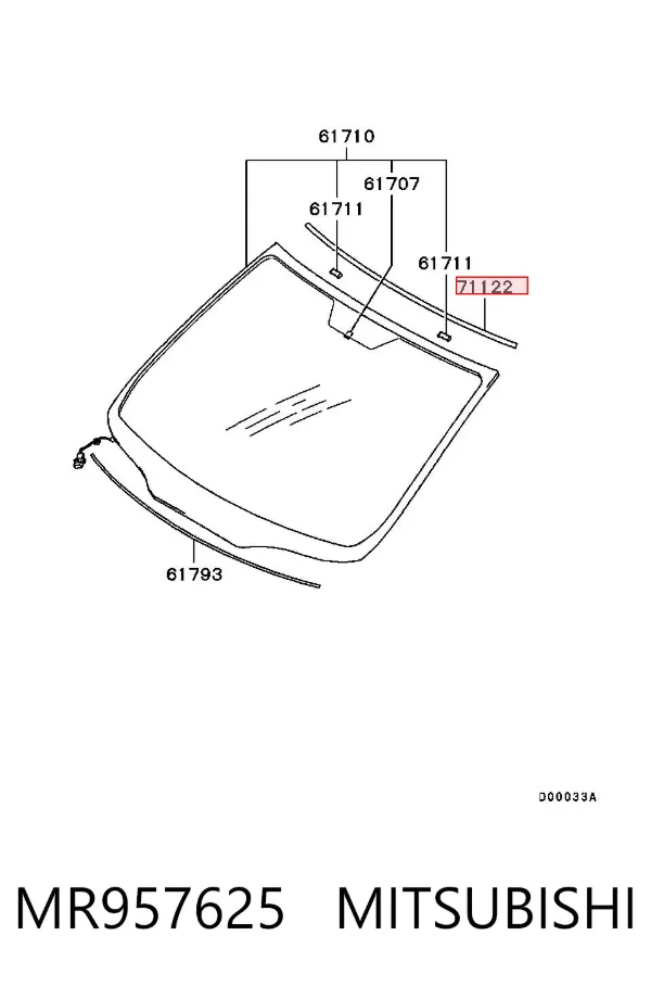  MR957625 Mitsubishi
