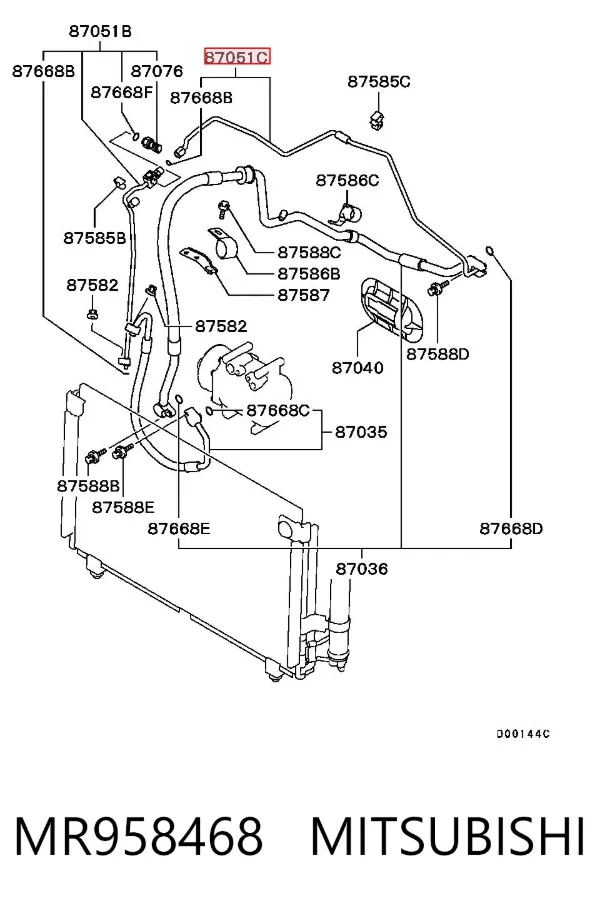  MR958468 Mitsubishi