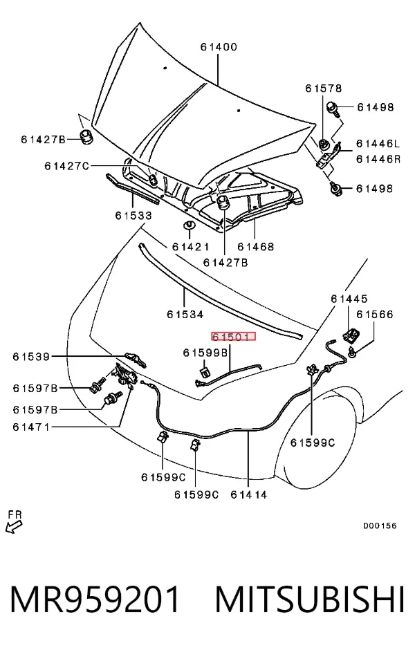  MR959201 Mitsubishi