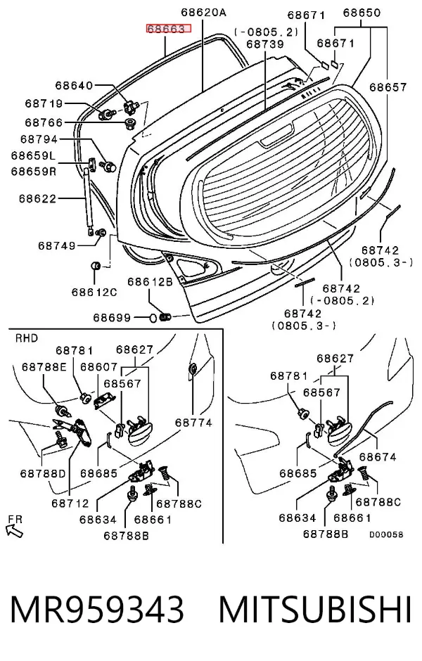  MR959343 Mitsubishi