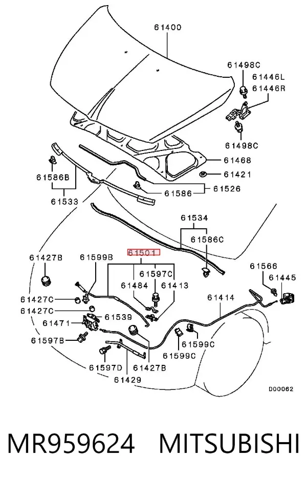  MR959624 Mitsubishi