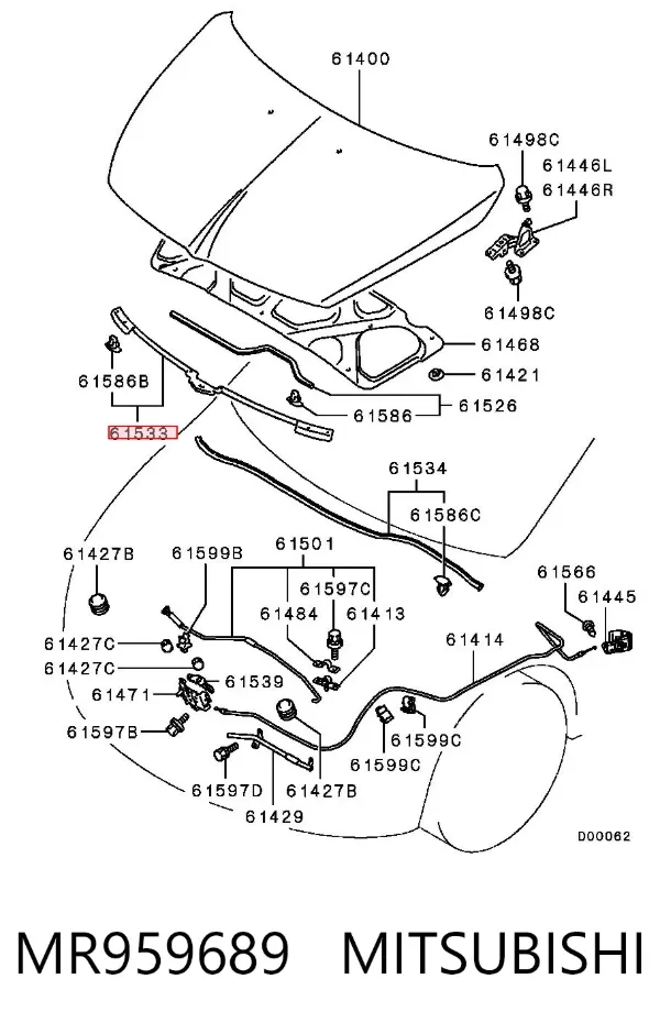  MR959689 Mitsubishi