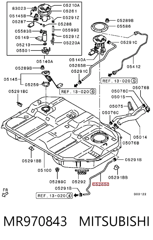  MR970843 Mitsubishi
