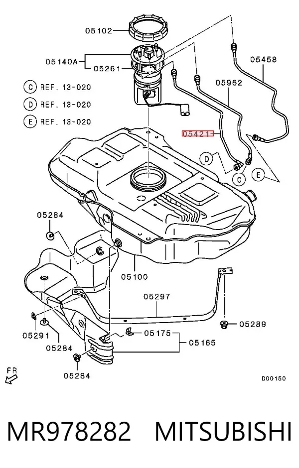  MR978282 Mitsubishi