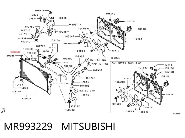  MR993229 Mitsubishi