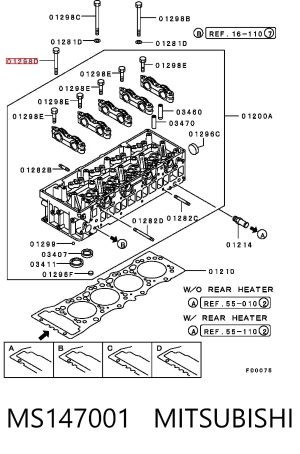  MS147001 Mitsubishi