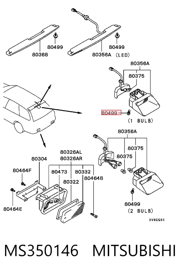  MS350146 Mitsubishi