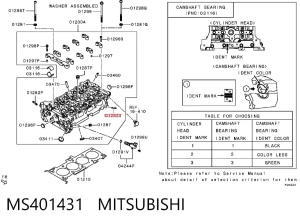  MS401431 Mitsubishi