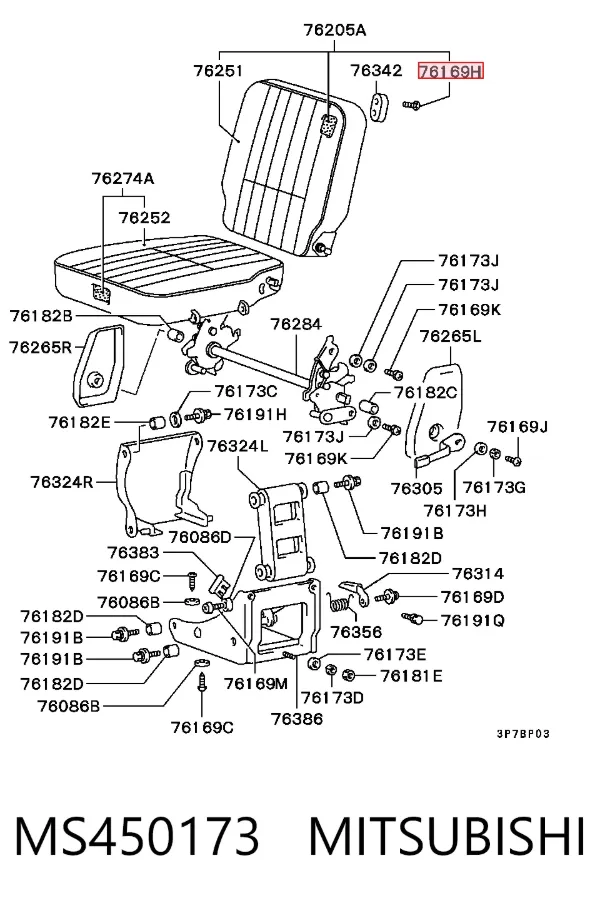  MS450173 Mitsubishi
