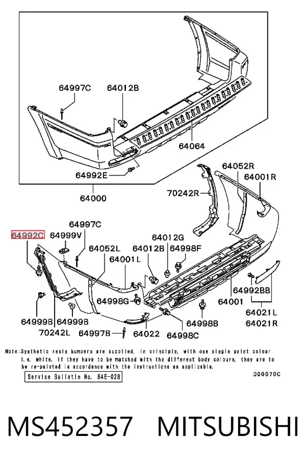  MS452357 Mitsubishi
