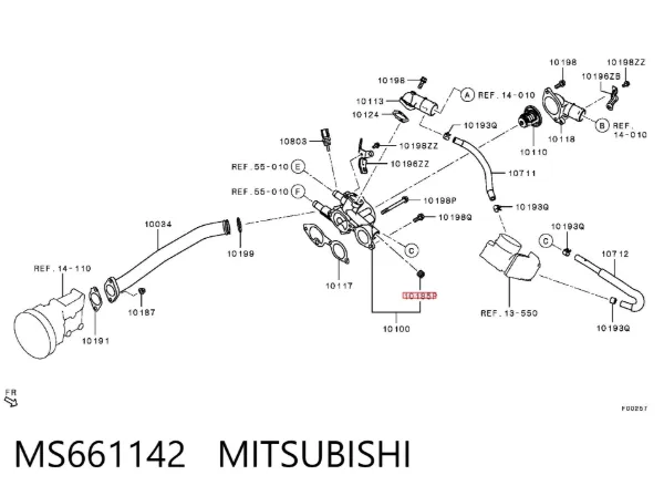  MS661142 Mitsubishi
