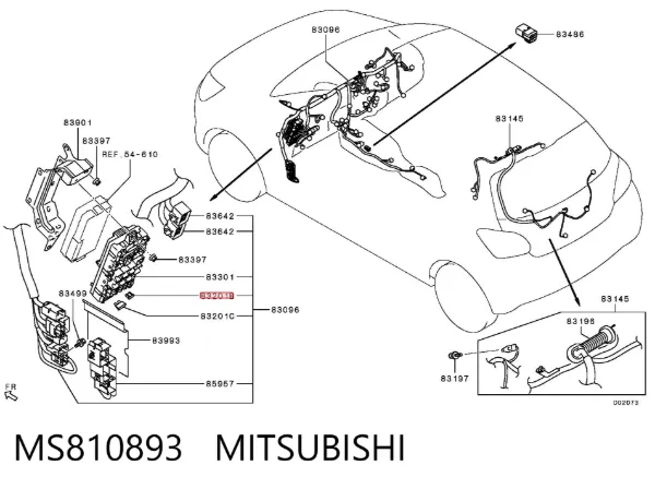  MS810893 Mitsubishi