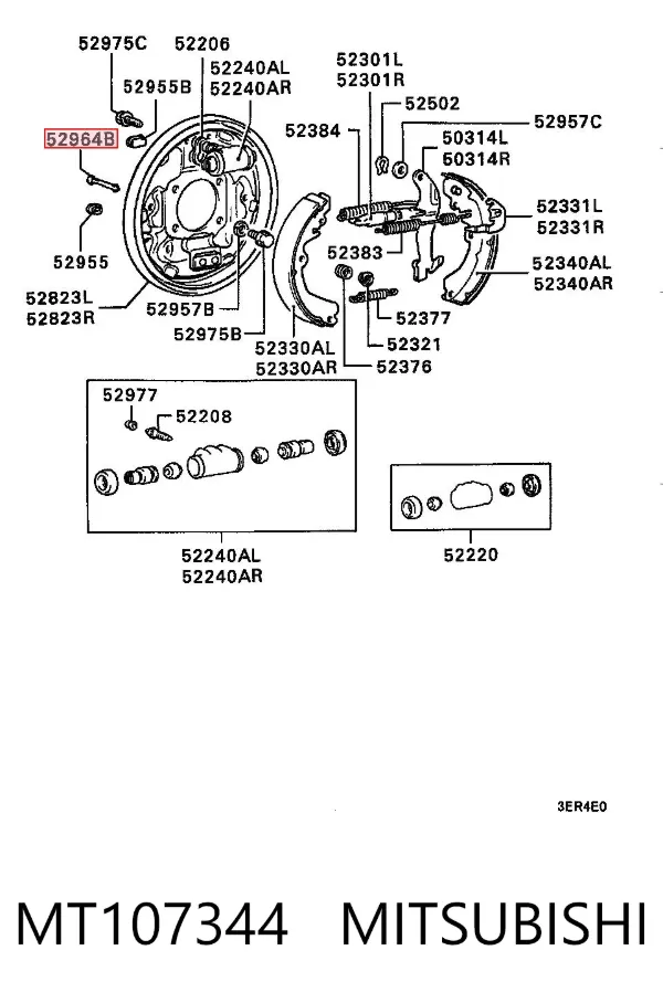  MT107344 Mitsubishi