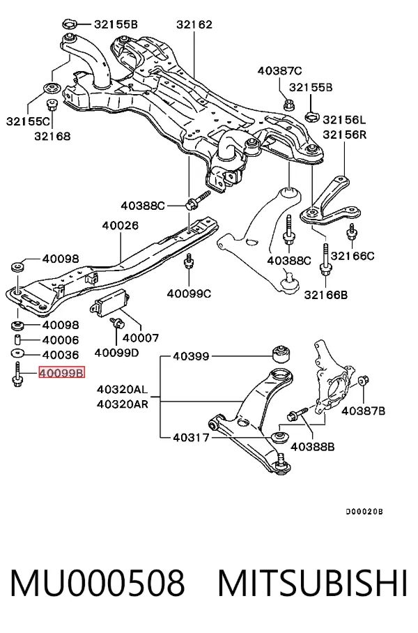  MU000508 Mitsubishi