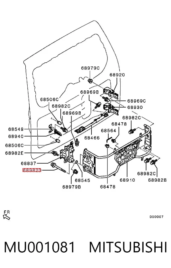  MU001081 Mitsubishi