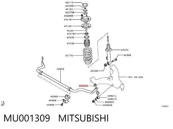  MU001309 Mitsubishi