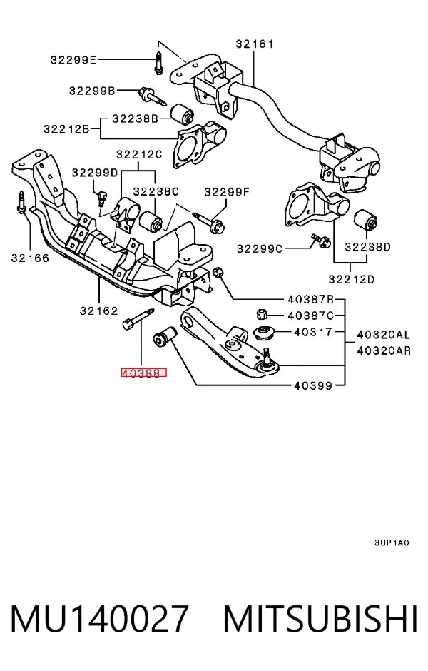  MU140027 Mitsubishi