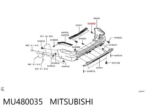  MU480035 Mitsubishi
