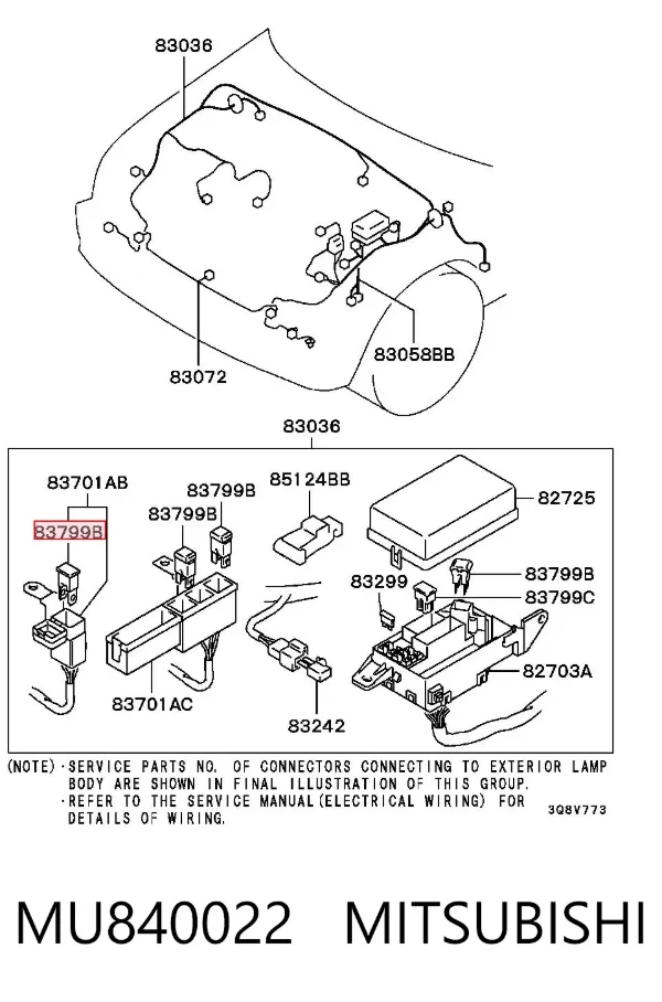 Fusibles MU840022 Mitsubishi