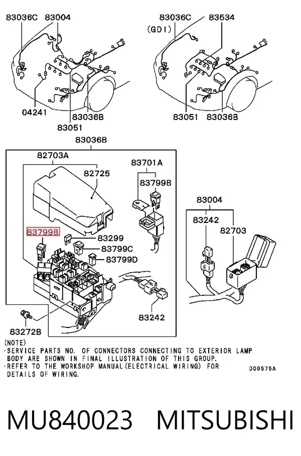 Fusibles KMU840023 Fiat/Alfa/Lancia