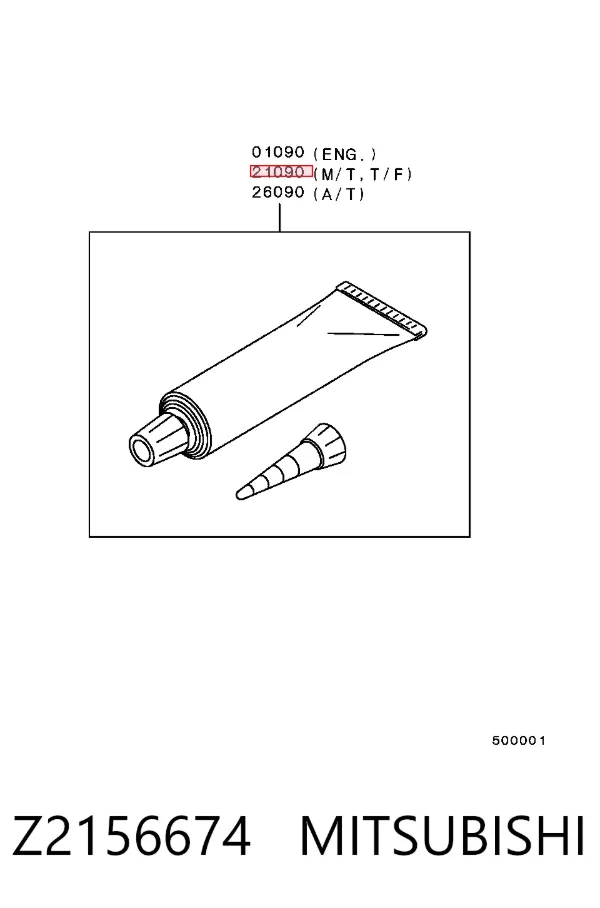 Sellador de juntas Z2156674 Mitsubishi