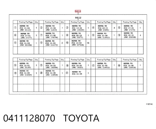 Juego de juntas para motor Toyota Avensis Verso