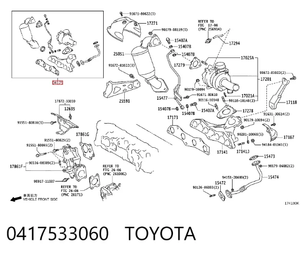  0417533060 Toyota