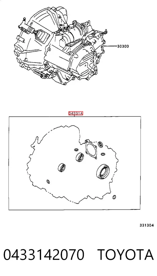  0433142070 Toyota