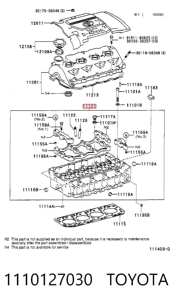 Culata Toyota Corolla E11