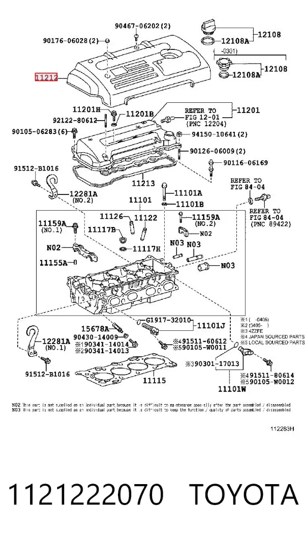  1121222070 Toyota