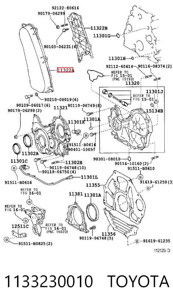  1133230010 Toyota